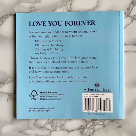 LOVE YOU FOREVER by Robert Munsch - Picture 2 of 3